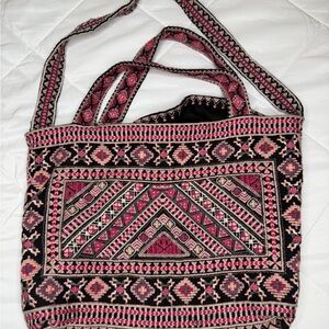 Johnny Was Sariya Embroidered Tote Free People Multicolor Bag Purse Straps Boho